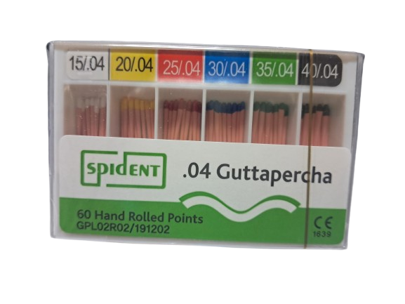 Gutta Percha Points 1° Serie 15-40 Und SPIDENT