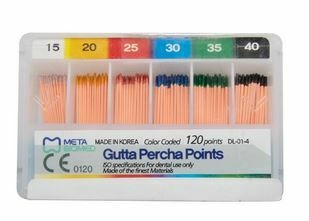 Gutta Percha Points 1º Serie 15-40 Und