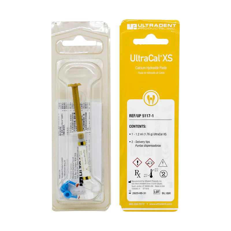 Hidroxido de Calcio UltraCal XS Jeringa 1.2ml Und ULTRADENT