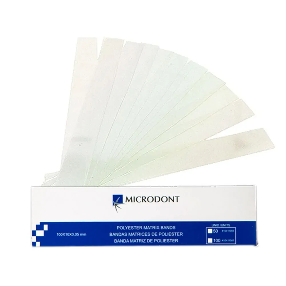 Banda Celuloide Paq de 100 Unds MICRODONT