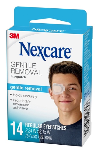 [PAR-OCU-3M-BASE1] Parche Ocular Nexcare Regular 57 mm x 80mm 14 Unds 3M