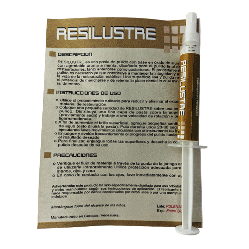 [PAS-PUL-SEC-BASE1] Pasta para Pulir Resinas Jeringa 4gr Und SECURE