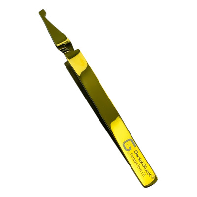 [PIN-POR-BHS-BASE1] Pinza Porta Bracket Und BH STETIC Dorada