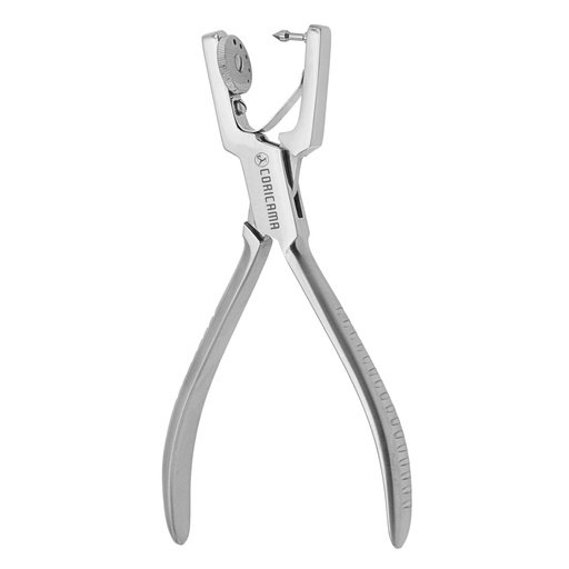 [PIN-POR-ISC-BASE1] Pinza Porta Grapa/Perforadora de Goma Dique Und ISCOT