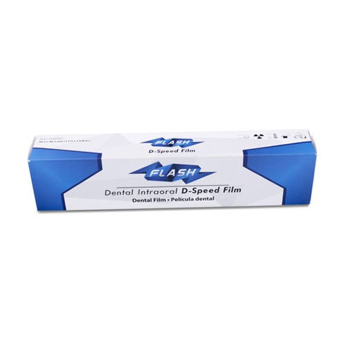 [RAD-PER-FLA-KIT1] Radiografía Periapical Adulto D-Speed Caja de 100 Unds FLASH