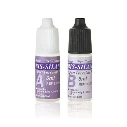 [SIL-ACO-BIS-BASE1] Silano Acondicionador de Porcelana Bis-Silane Frascos 2 Unds BISCO