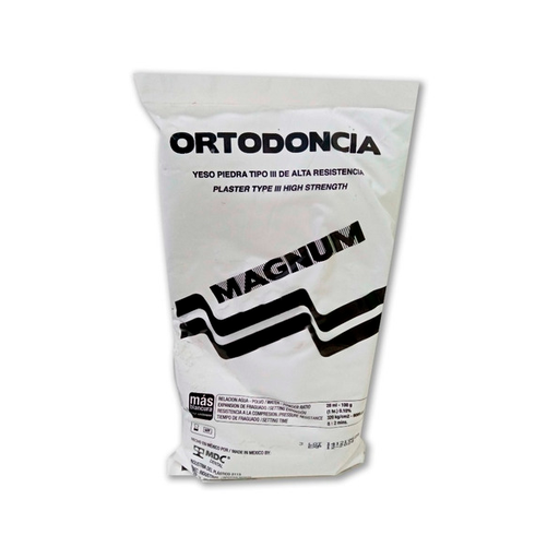 [YES-ORT-MAG-BASE1] Yeso de Ortodoncia Und MAGNUM Alta Resistencia