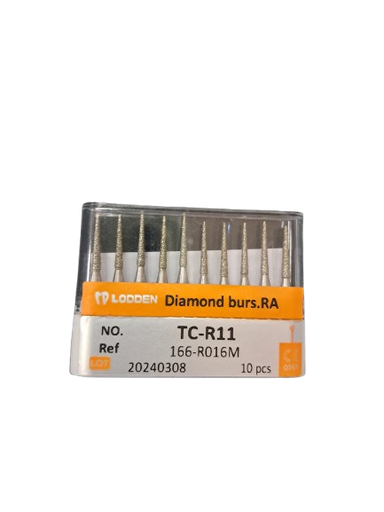 Fresas de Diamantes TC-R Und LODDEN para Micromotor